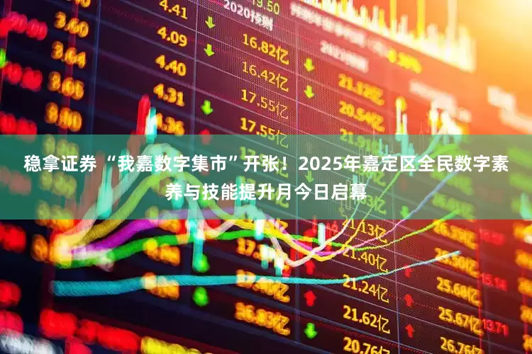 稳拿证券 “我嘉数字集市”开张！2025年嘉定区全民数字素养与技能提升月今日启幕